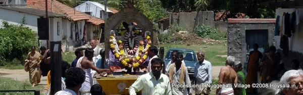 Procession in Nuggehalli Village