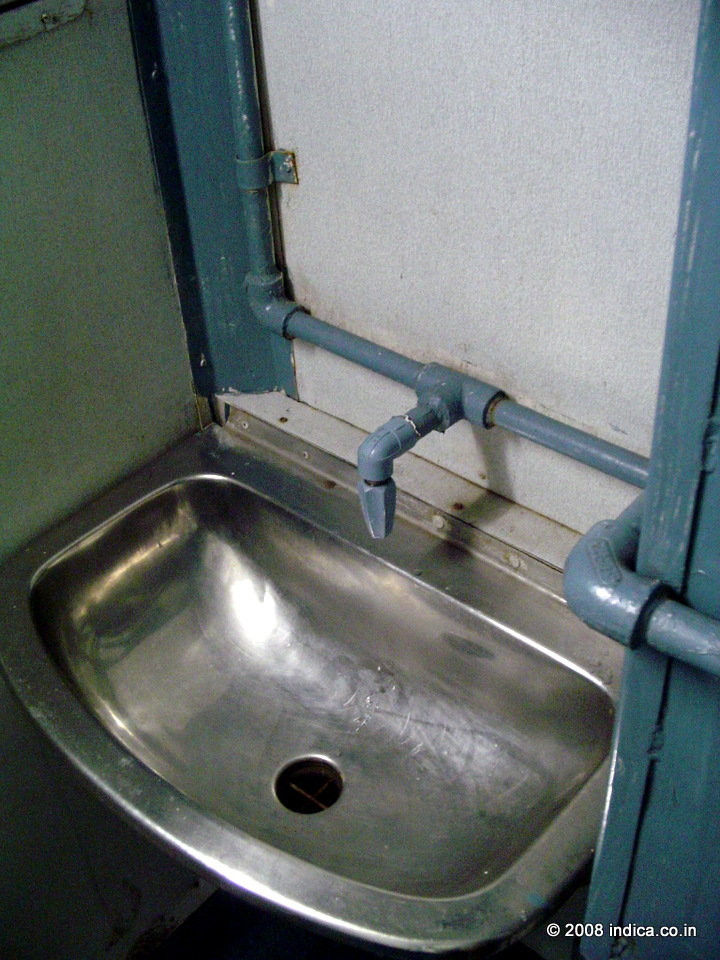 Wash Basin , located next to the doors