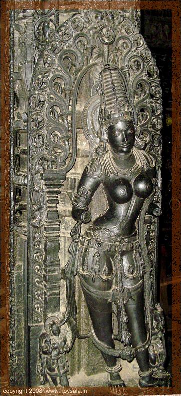 Mohini. Sculpture from Belur