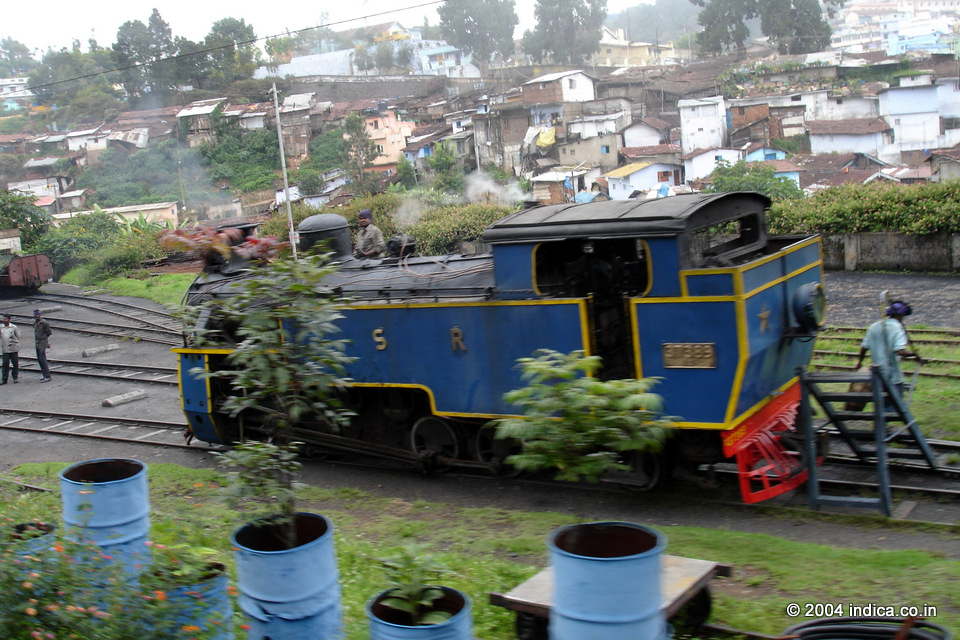 This railway is part of the Nilgiri Mountain Railways, a world heritage site in India.