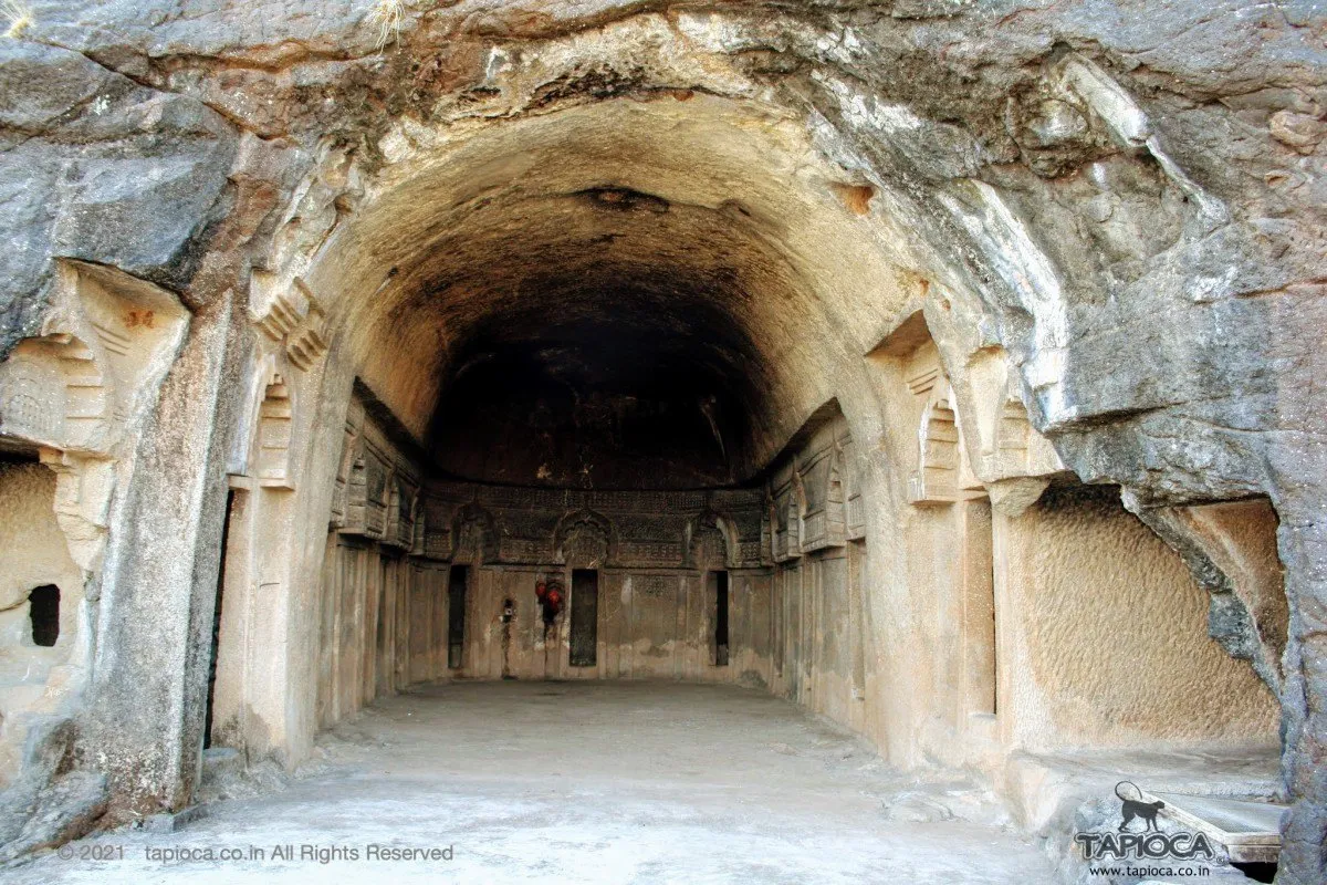 Fine example of the rock cut archetecture