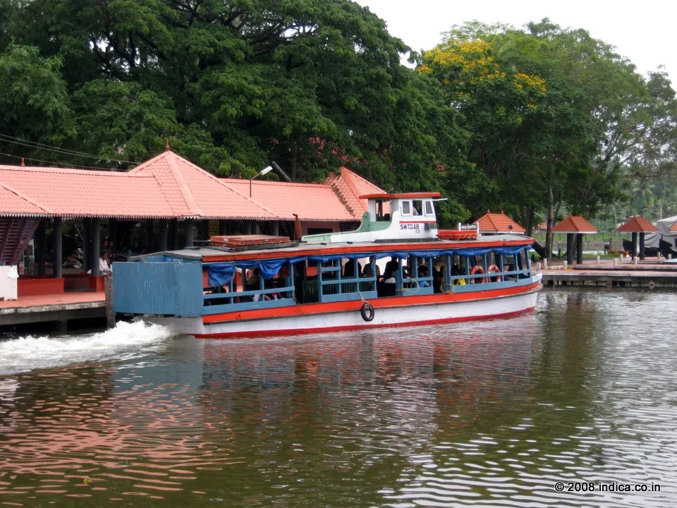 The state operated boat service at Kollam