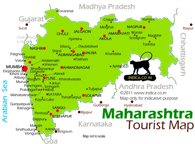 Maharastra Map