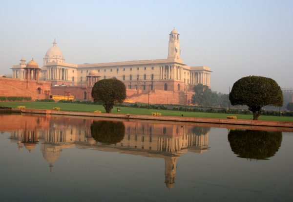 Lutyens architecture in New Delhi