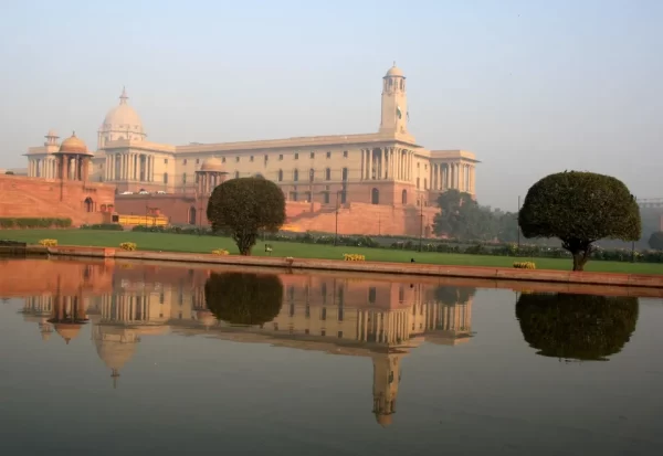 Lutyens architecture in New Delhi