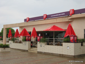 Cafe Coffee Day (CCD) outlet at Kampalapura