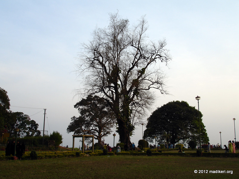 Garden at the Raja's Seat, Madikeri