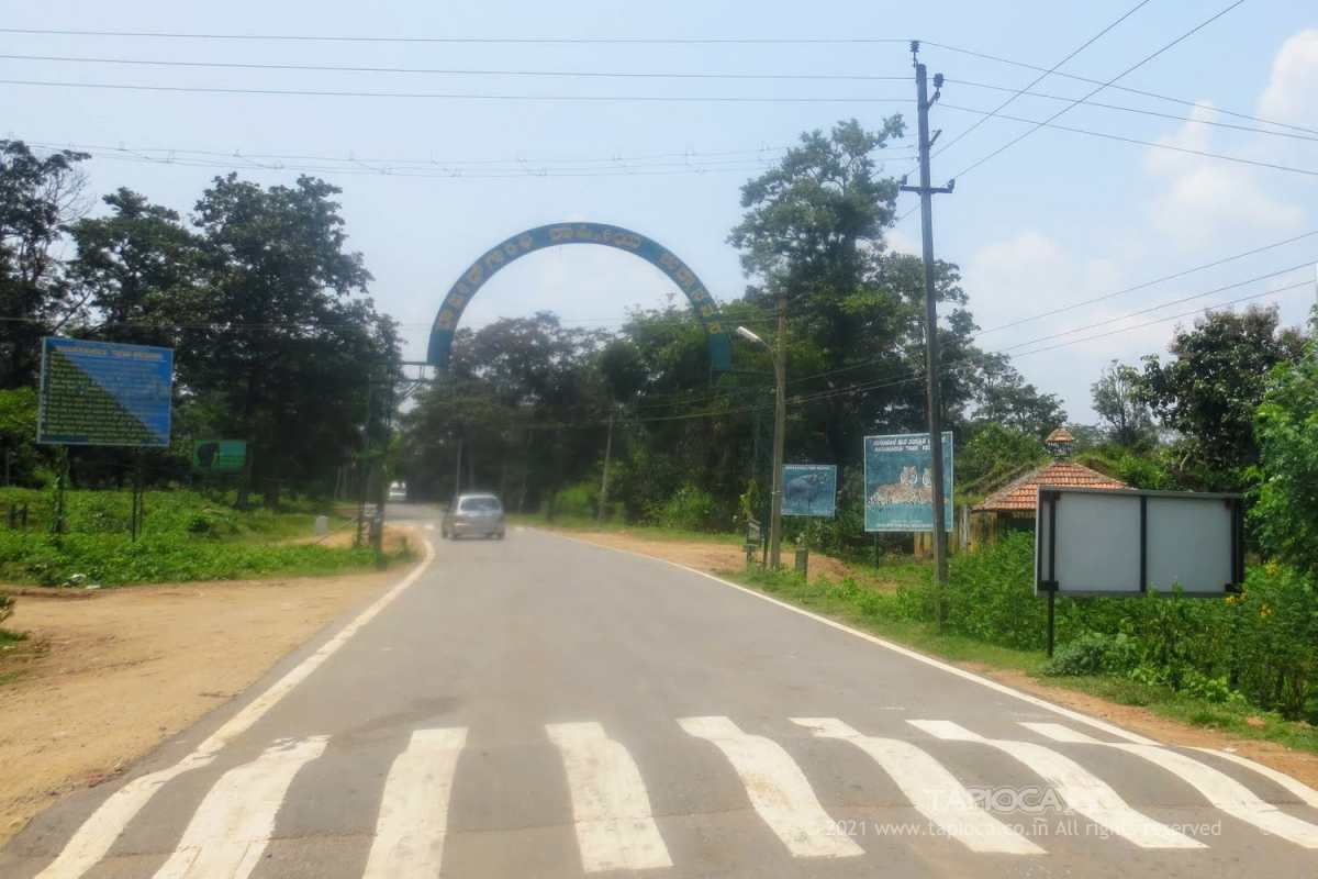 Re entry to Nagarhole at Udbur on the way to Mananthavady.  