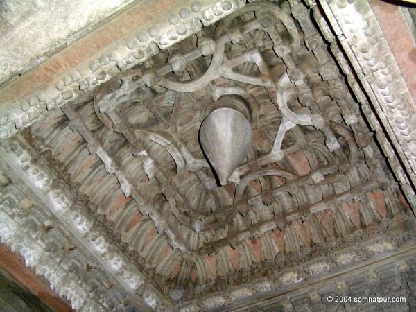 ceiling design , Chennakesava temple, Somnathpur