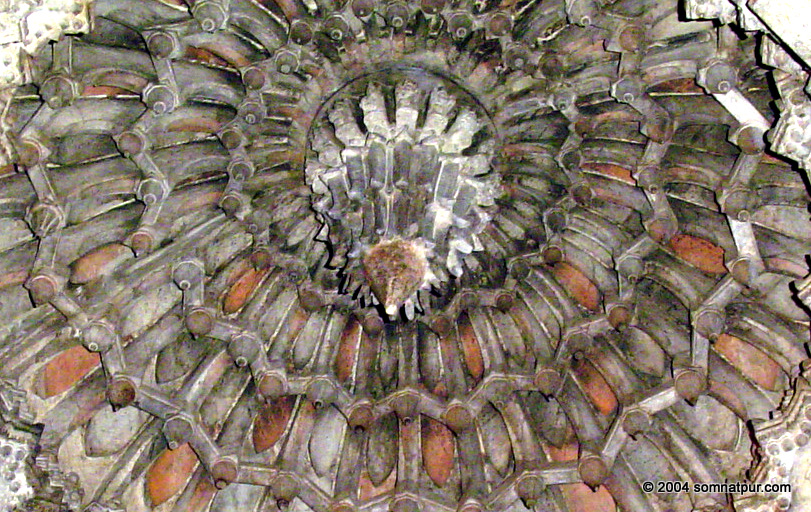 Ceiling design , Chennakesava temple, Somnathpur