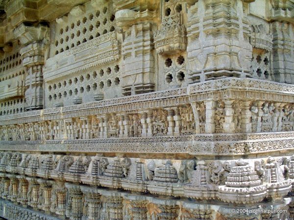 Exterior wall details Somnathpur