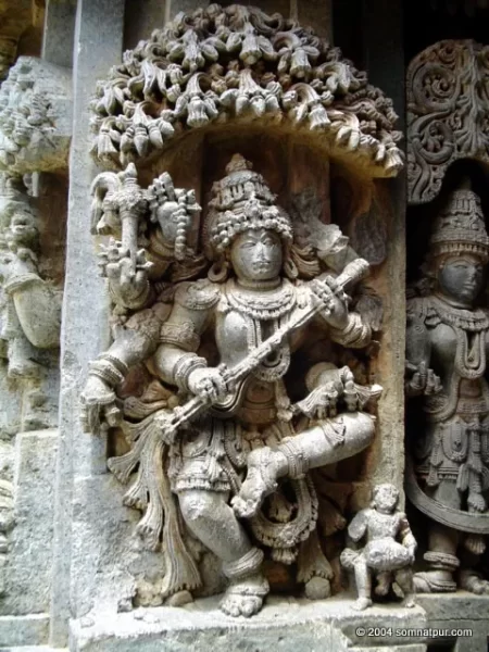 Soapstone carvings in Somnathpur