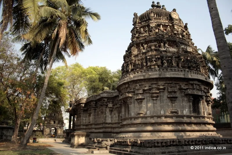 View from behind the Sanctum of Jurahareswarar Temple