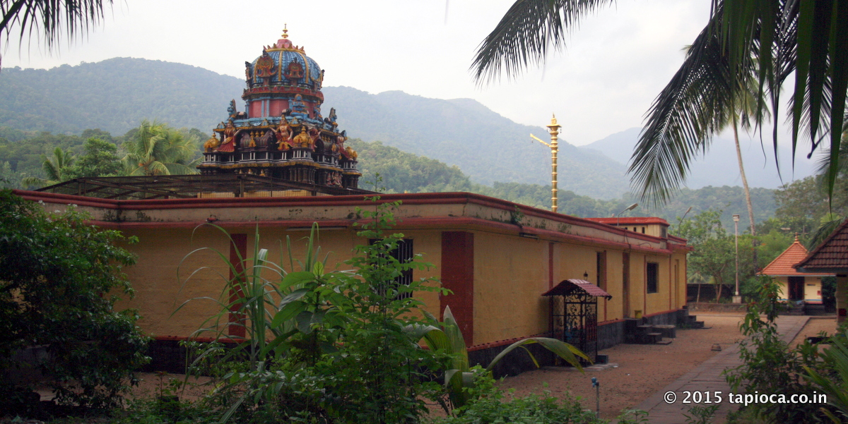 Achankovil Sastha Temple, (Dharmasastha Temple) is one of the five important temples dedicated to lord Ayyappa. At Achankovil temple Lord Ayyappa is depicted in the Grihastha Ashrama form. He is symbolically depicted along with his two wives – Purna and Pushkala. According to the myths Lord Parashurama installed the idol of Ayyappa at Achankovil temple.
