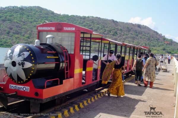 Toy Train in Elephanta near Mumbai