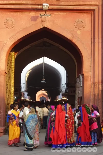 Lahori Gate of Red Fort at Delhi