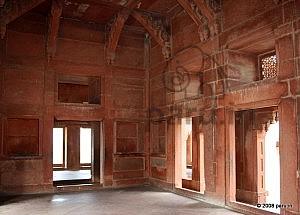 Ankh Michouli at Fatehpur Sikri