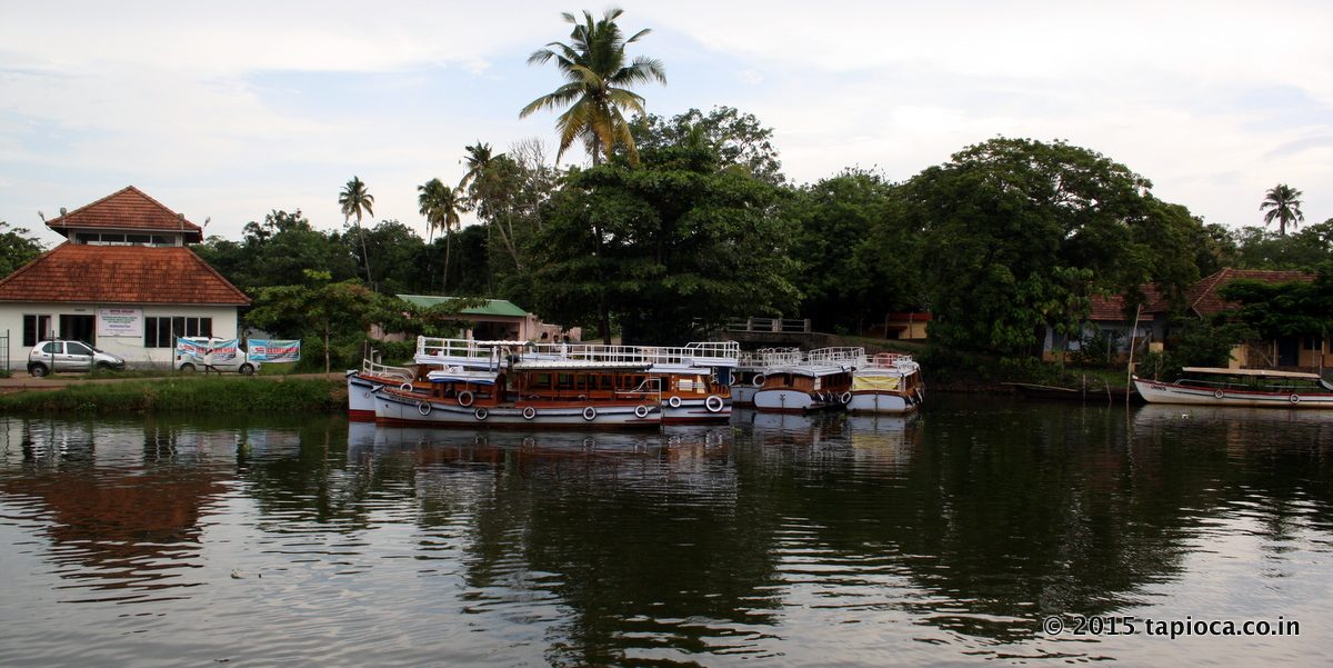 Local ferry service at Kumarakom
