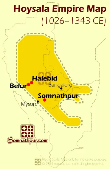 Hoysala Map