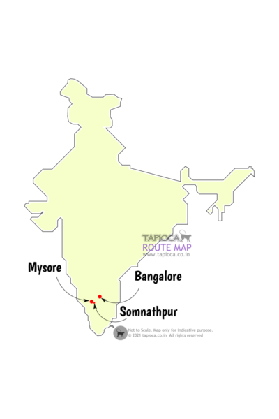 Somnathpur location map