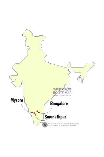 Somnathpur location map