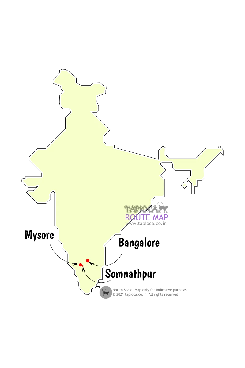 Somnathpur location map