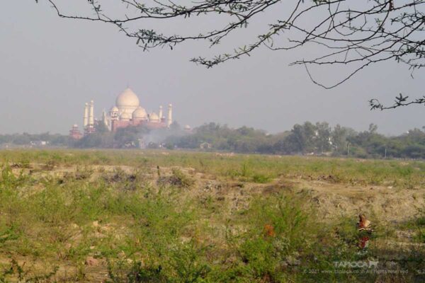 The Site for Taj Mahal