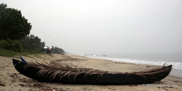 The southern part of Cherai beach