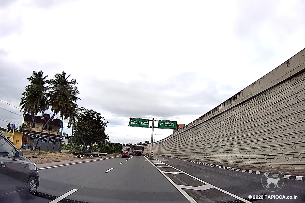 This highway can take you to Kerala and Tamilnadu from Bangalore city.