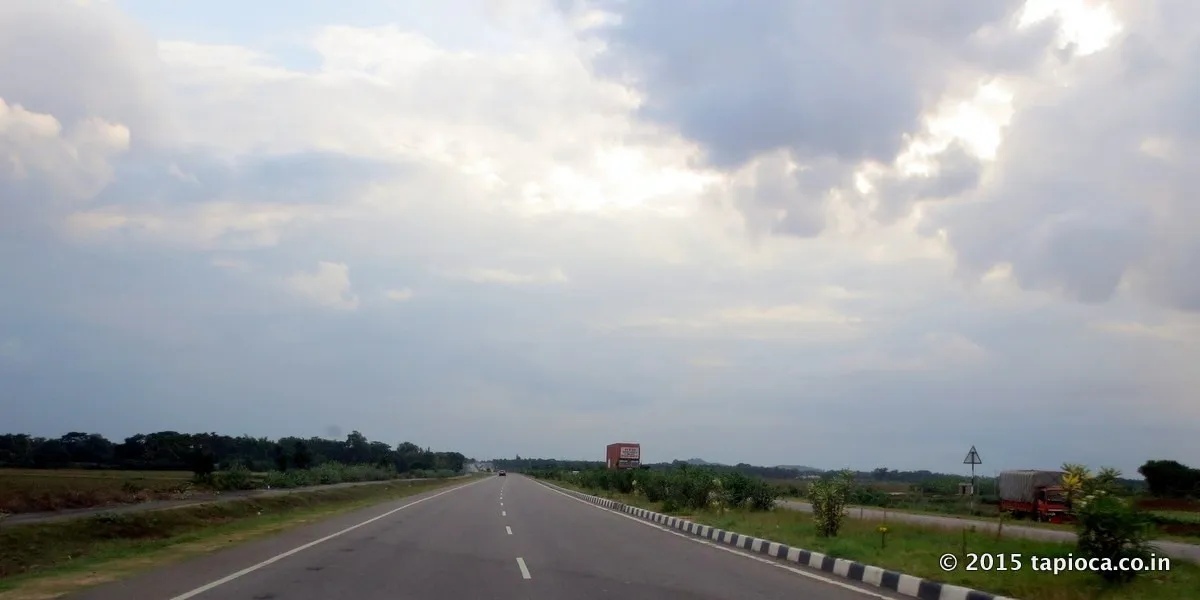 NH75 near Channarayapatna.