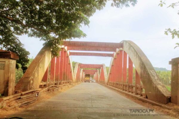 Thekkil Bridge on NH66 near Bekal