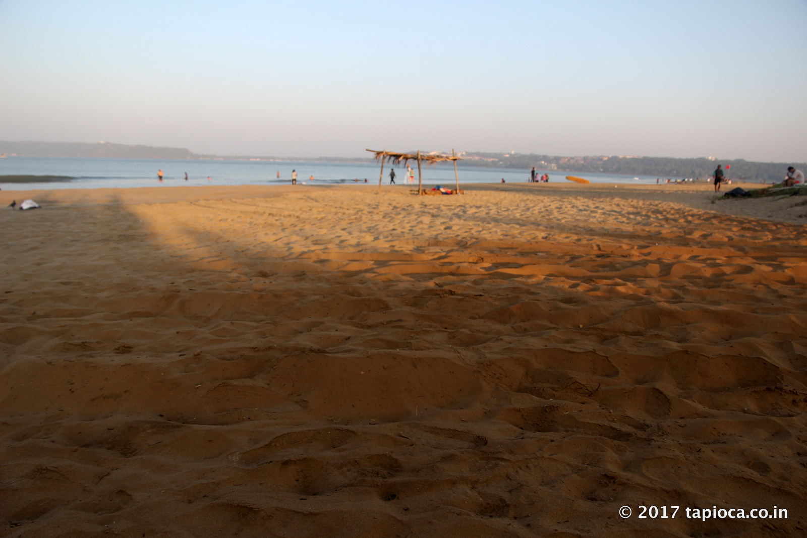 Sandy Miramar Beach of Goa