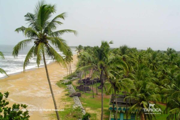 Bekal Beach northern portion