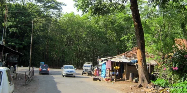 Gundya Junction on NH75
