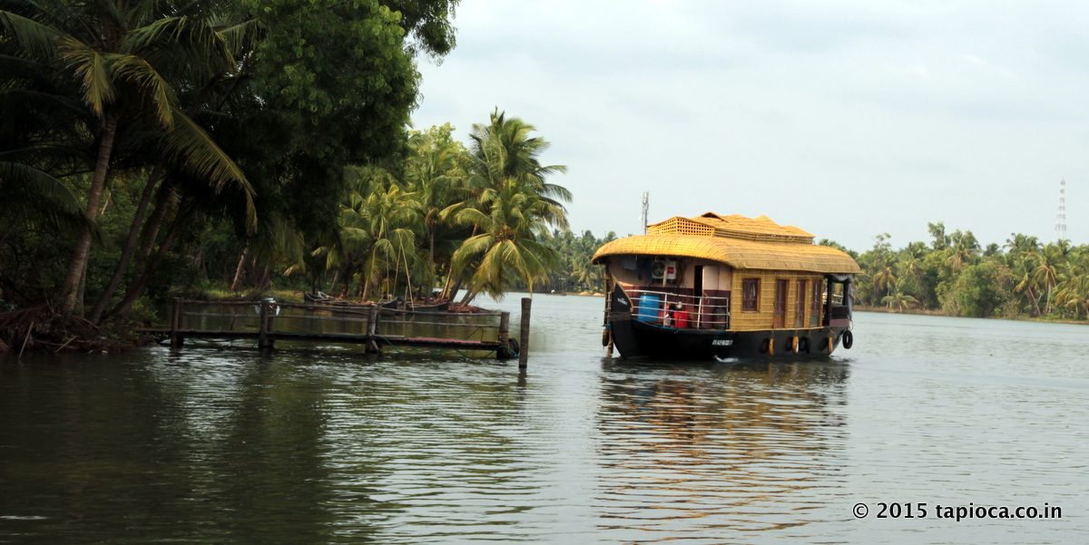 House boat in Bekal Backwaters
