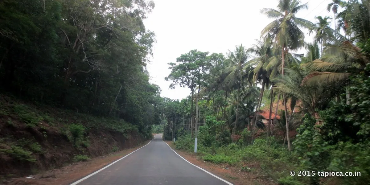 Road in Kerala after Jalsoor