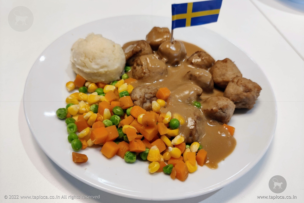 IKEA's signature dish at its Swedish Restaurant 