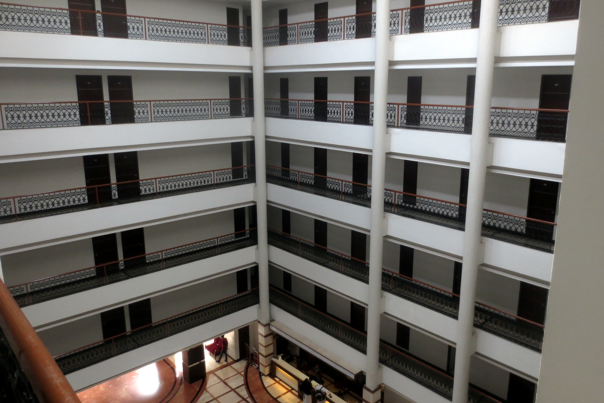 Inside Hotel Vijay Comforts in Kukke Subramanya 