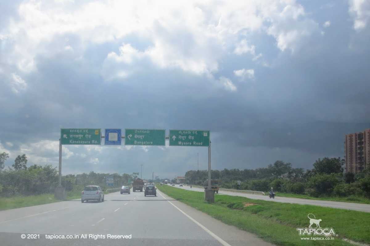 Take this exit for Kanakapura