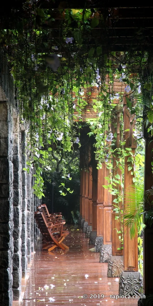 Veranda at Taj Kovalam