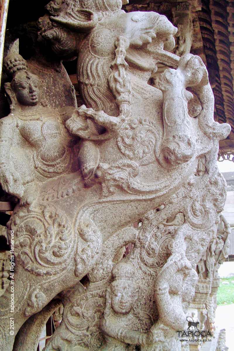 Vijayanagara style composite pillar 