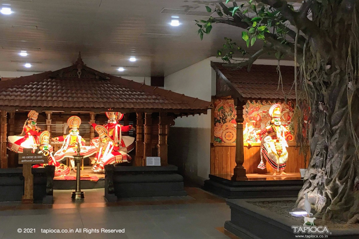 Art Gallery with Kathakali theme
