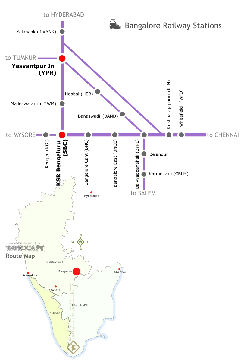 Bangalore Railway Stations