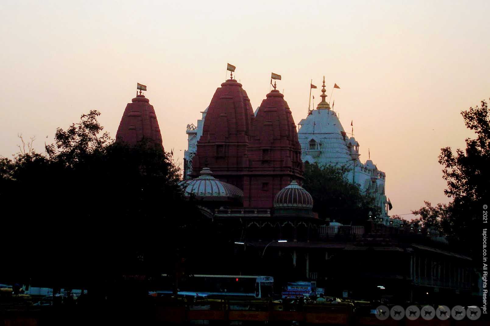 Shri Digambar Jain Lal Mandir. Oldest and best-known Jain temple in Delhi