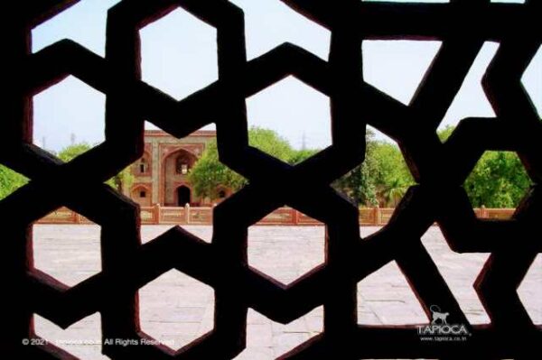 Lattice Work in Red Sandstone Delhi