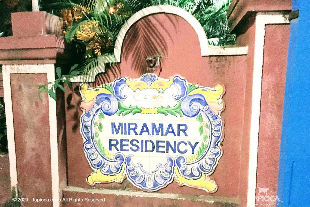 Hotel located near Miramar beach in Panaji area