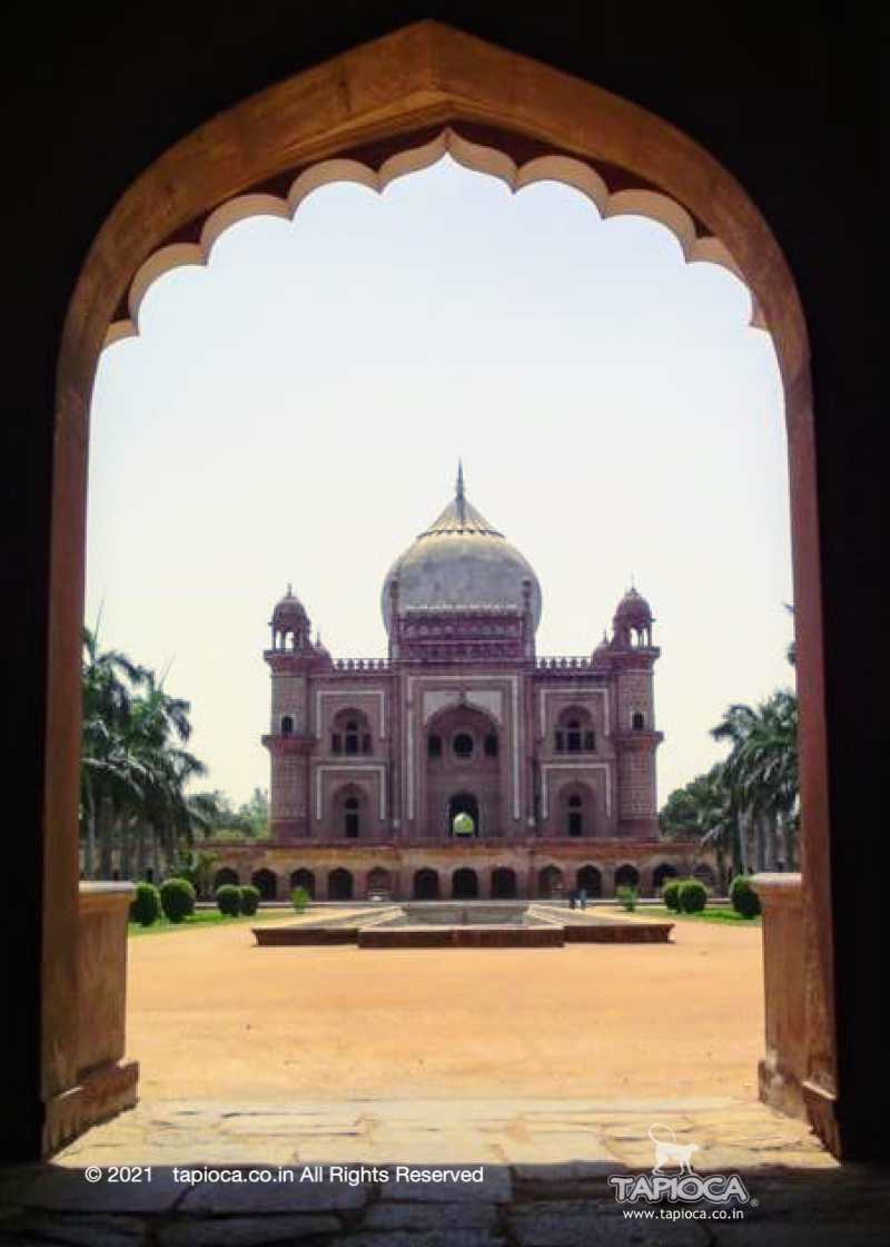 View from the main gateway 