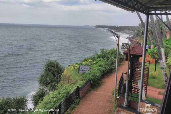 View from Clafouti Resort Restaurant