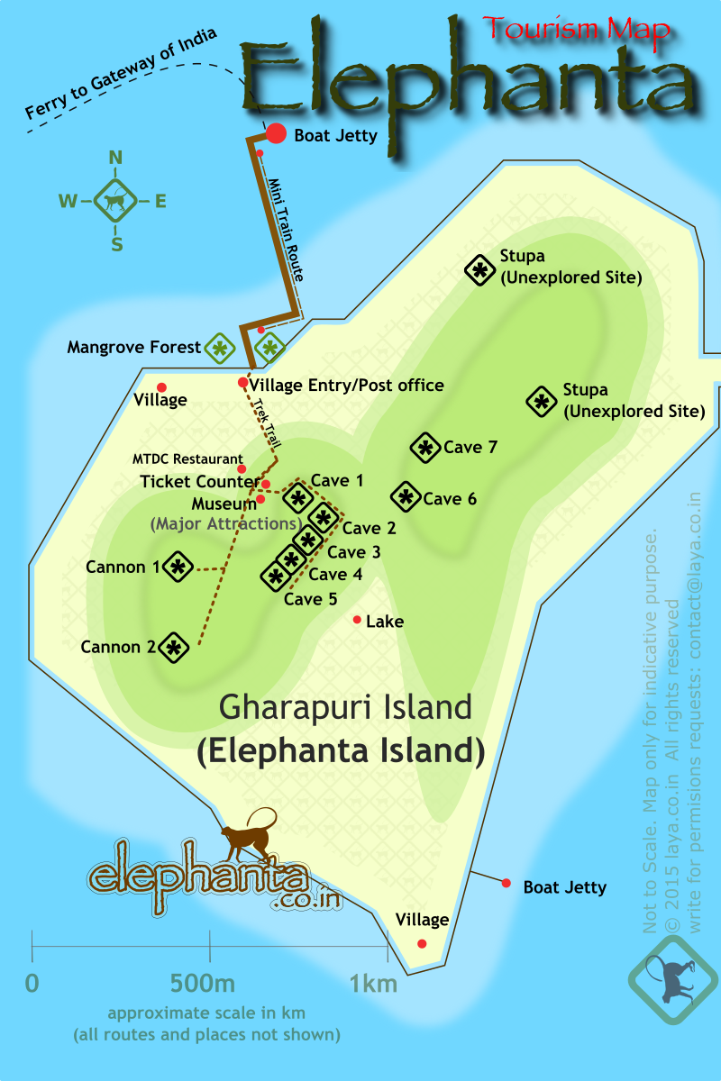Attractions in Elephanta