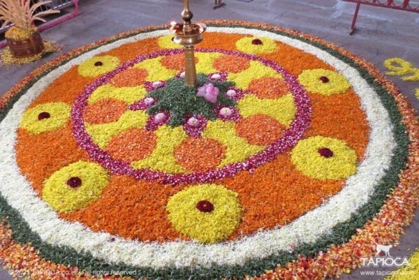 Onam Pookalam Design